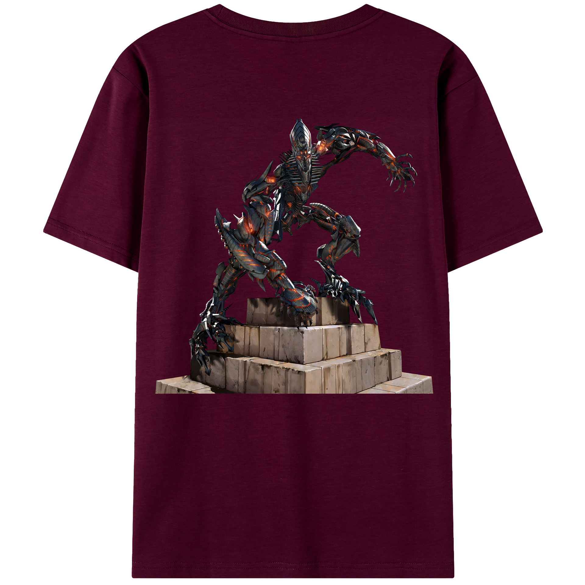 （画像用） Transformers トランスフォーマー レディース半袖Tシャツ(バックプリント)